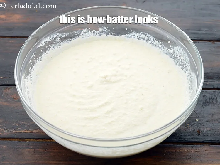 Step 11 – This is how batter the batter looks.&nbsp;