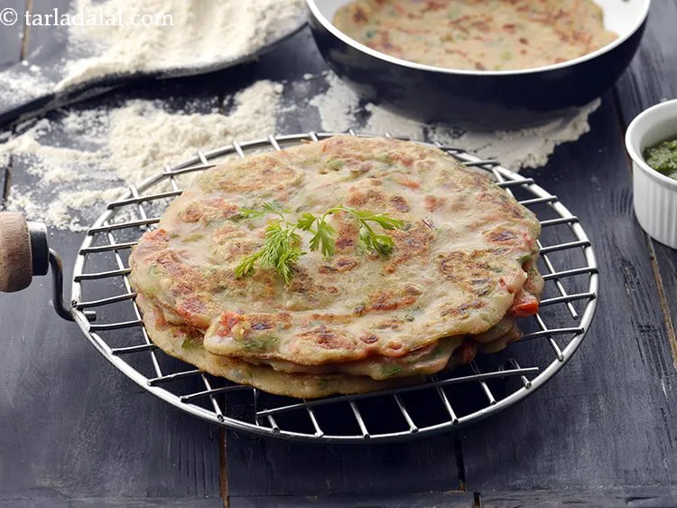 स्टेप 18 – <strong>आटे का चीला</strong> को |<strong> गेहूं के आटे का चीला …