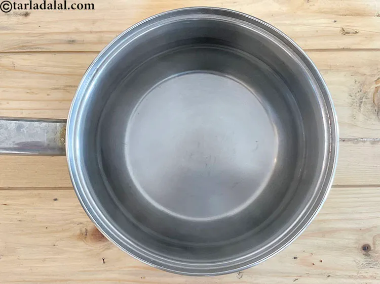 Step 10 – To make <strong>palm jaggery tea | karupatti tea | pana vellam tea |&nbsp;</strong>heat 2 cups …