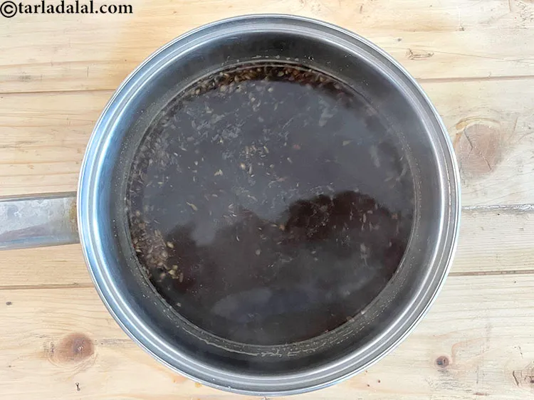 Step 16 – Cook on a medium flame for 2 to 3 minutes, while stirring occasionally.