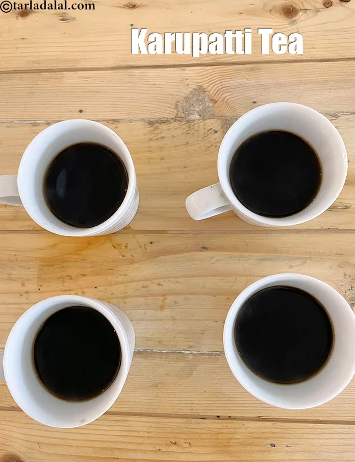 Step 18 – Serve <strong>palm jaggery tea | karupatti tea | pana vellam tea |</strong>&nbsp;hot.