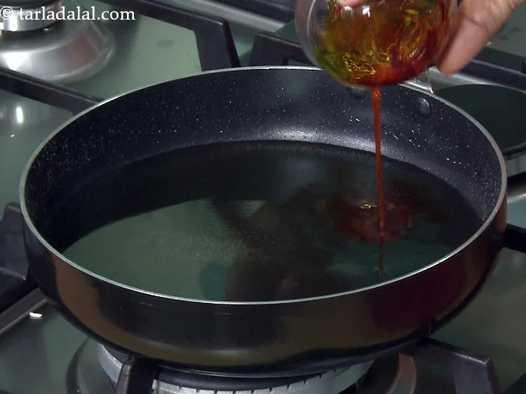 Step 17 – Add it to the sugar syrup and mix well. You will now notice that the …