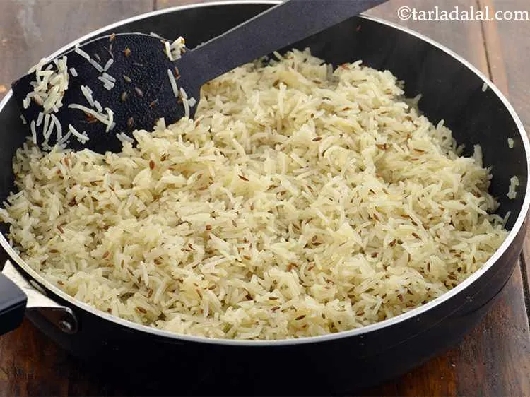 Step 17 – Cook for 4 minutes or till the rice is done.