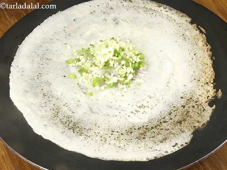 Step 15 – Add the cabbage.