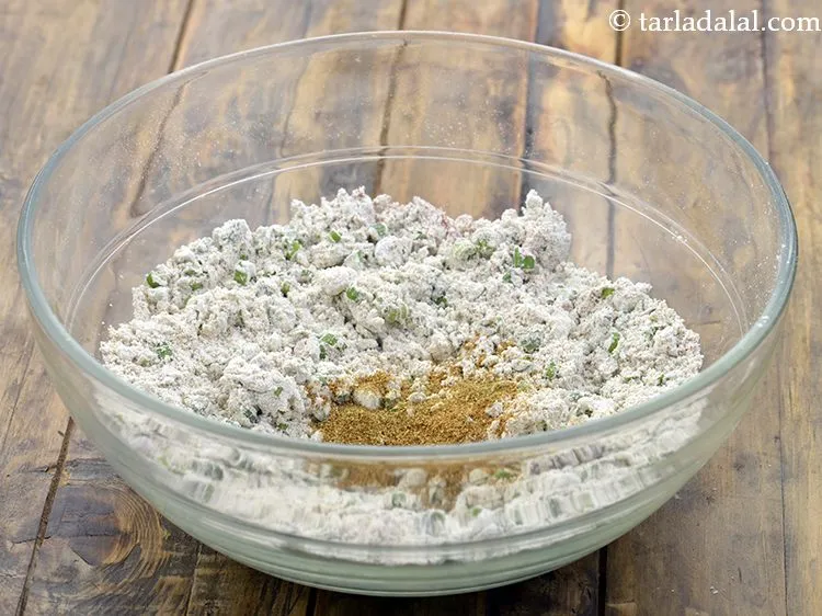 Step 8 – Add coriander powder also.&nbsp;