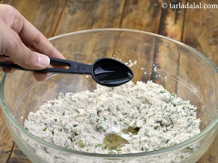 Step 11 – Add 1 tsp of oil.&nbsp;