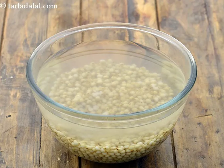 Step 4 – Clean, wash and soak the jowar in enough water in a deep bowl overnight or …