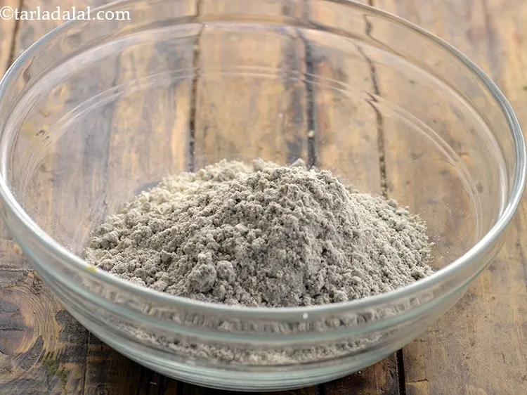 Step 3 – Add bajra flour. Bajra flour is also gluten free and good for health, it is …