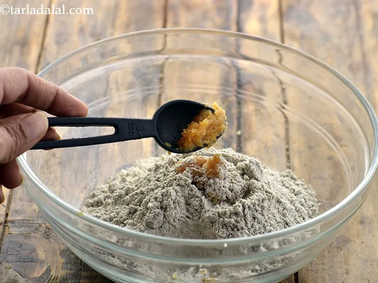 Step 4 – Add garlic paste. You can increase the quantity if you want your roti more garlicky, …