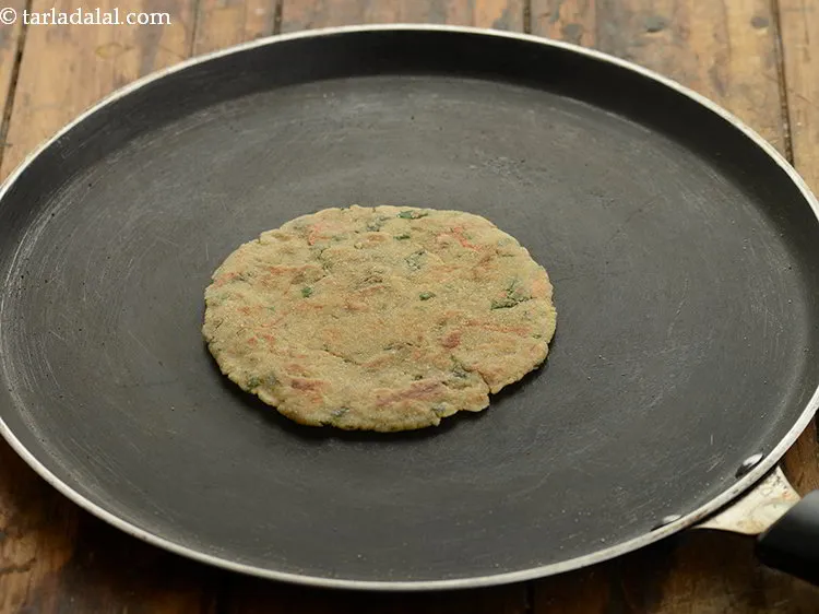 Step 22 – This is&nbsp;<strong>Jowar Bajra Rotis for Babies and Toddlers</strong> after cooking.&nbsp;Repeat the steps to make 3 …