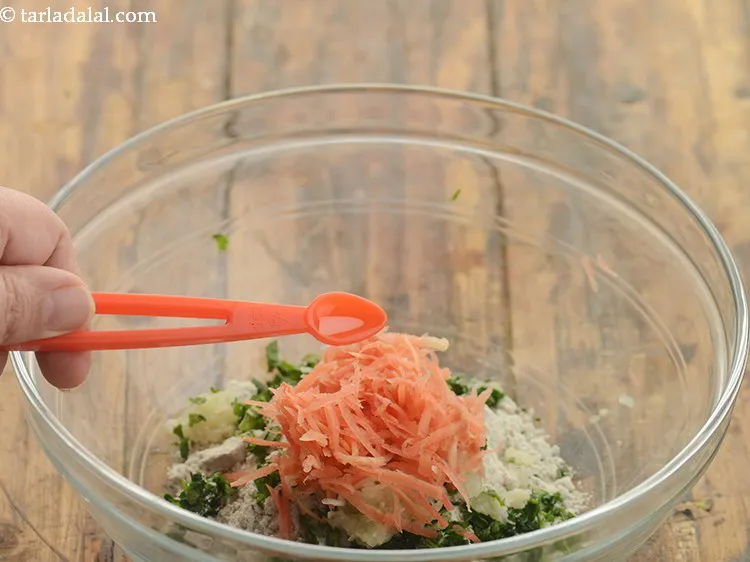 Step 12 – Add very little oil for kneading.