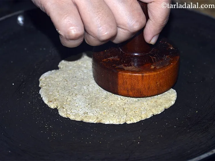 Step 18 – Flip it and cook on another side on a medium flame for 1 minute as …