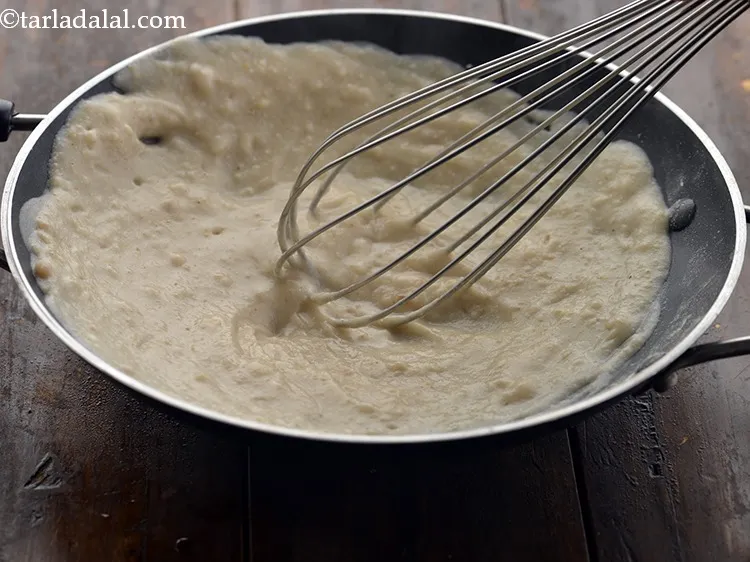Step 15 – Mix well using a whisk immediately.&nbsp;