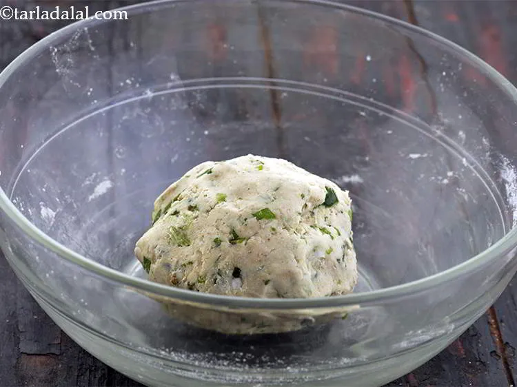 Step 13 – Continue kneading to make a soft dough. If the dough seems to be sticky, add …