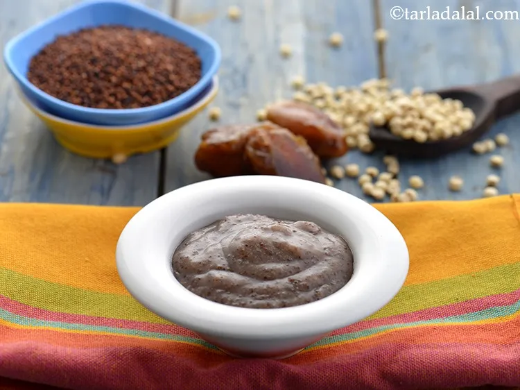 स्टेप 26 – <strong>बच्चों के लिए ज्वार, रागी और खजूर</strong> को थोड़ा ठंडा …