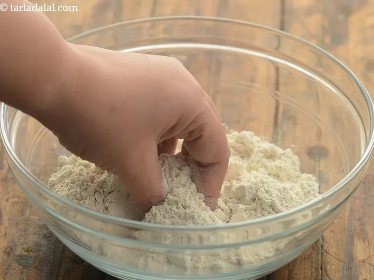 Step 11 – Mix all the ingredients very well using your fingertips.