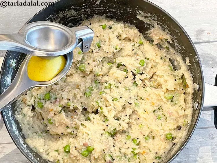 Step 21 – Add the lemon juice.