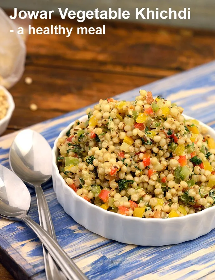 स्टेप 40 – <strong>ज्वार वेजिटेबल&nbsp;खिचड़ी - एक स्वास्थ्यवर्धक भोजन।</strong>