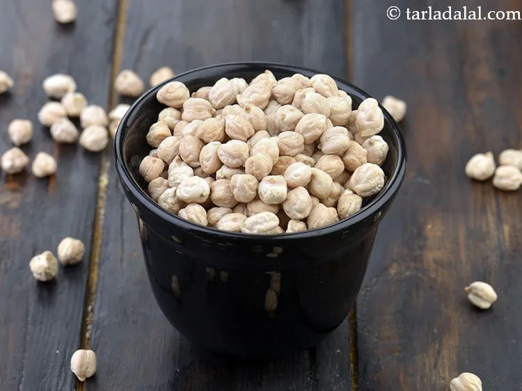 Step 8 – Chick peas are easily available in grocery stores, pre-packaged as well as in bulk containers.