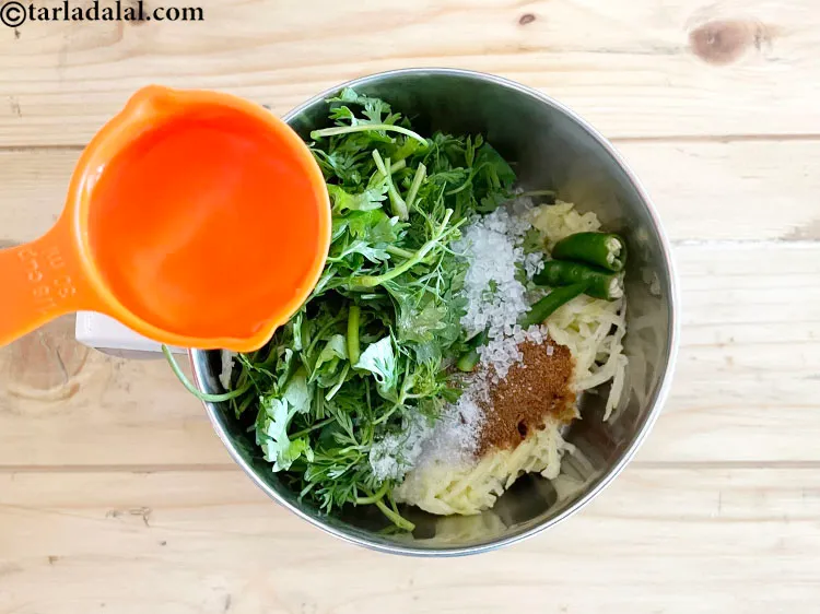 Step 17 – Add little water (approx 2 tbsp).