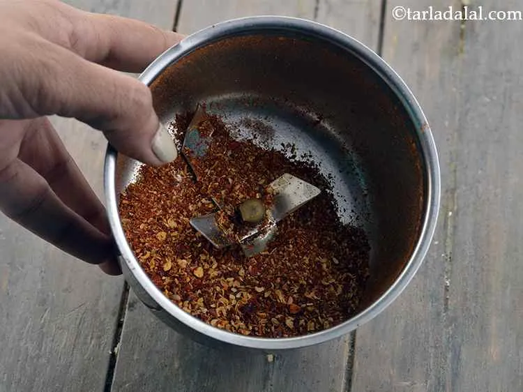 Step 4 – Blend to a coarse powder. It means to only blend a few times till you …