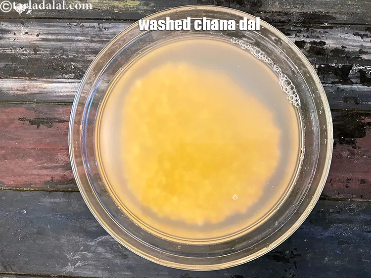Step 34 – Chana dal has to be soaked for 30 minutes. So plan for it in advance.&nbsp;