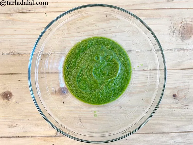 Step 16 – Transfer the mixture into a deep bowl.