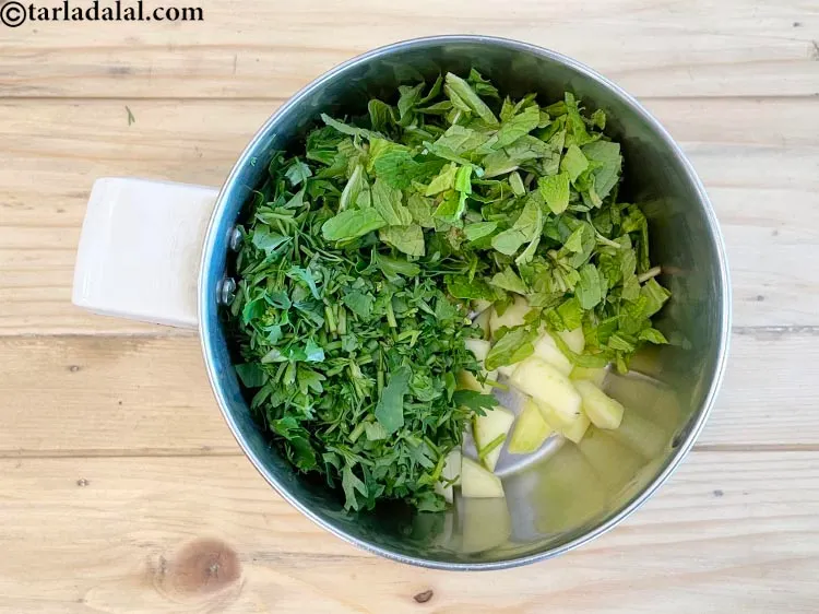 Step 8 – Add&nbsp;<meta charset="UTF-8" />1/2 cup&nbsp;<a href="glossary-chopped-mint-788i">chopped mint leaves (phudina)</a>.&nbsp;<a href="https://www.tarladalal.com/glossary-mint-leaves-521i" target="_blank">Mint (pudina)</a>&nbsp;being an anti-inflammatory reduces the&nbsp;<a …