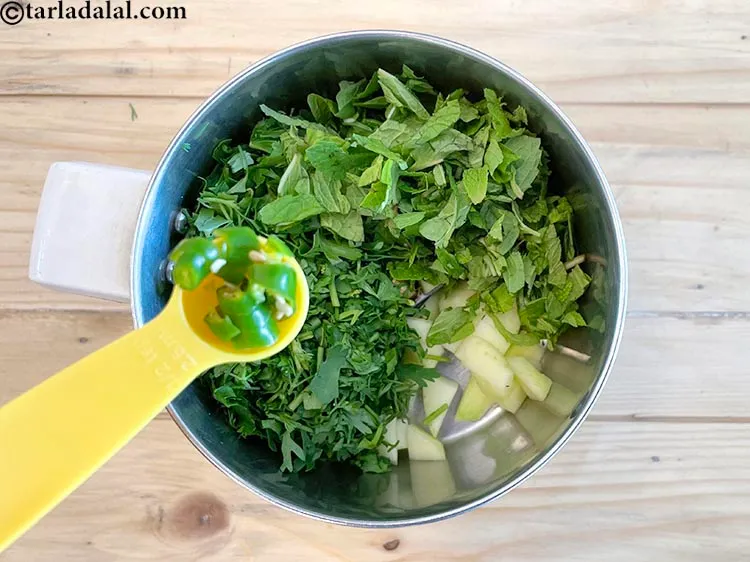 Step 9 – Add&nbsp;<meta charset="UTF-8" />1 tsp&nbsp;<a href="glossary-chopped-green-chilli-820i">chopped green chillies</a>. I used half the quantity of green chillies …