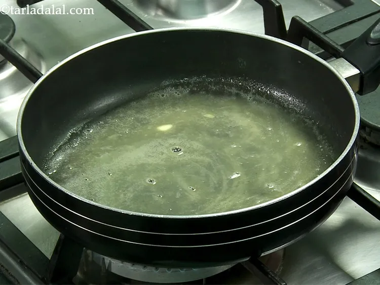 Step 17 – Mix well using a ladle till the butter melts completely.&nbsp;