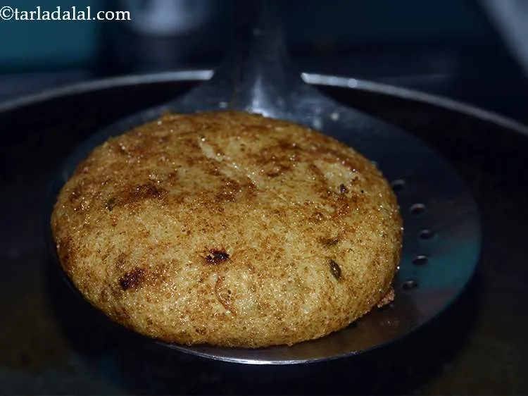 Step 26 – Remove from the flame when the other side also becomes golden brown. Each pitha will …