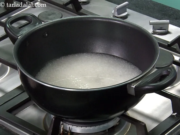 Step 4 – Add 1&frac12; cups of water.
