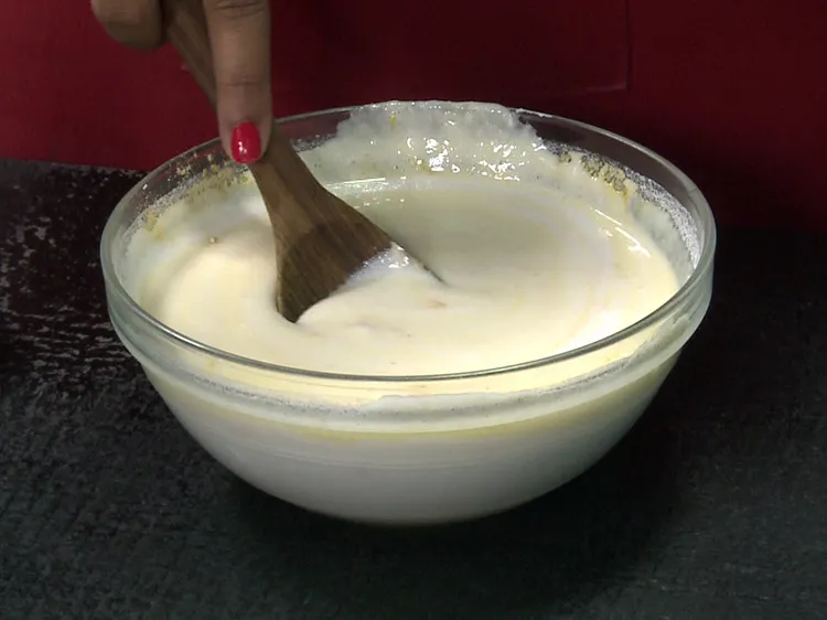 Step 31 – Mix the batter of <strong>kanchipuram idli recipe | kancheepuram idli | Kovil idli | easy …