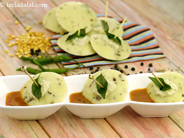 Step 55 – Serve the <strong>kanchipuram idli recipe | kancheepuram idli | Kovil idli | easy South Indian …