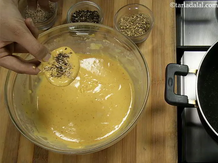 Step 12 – Then sprinkle a pinch of freshly ground black pepper powder over it. This will give …