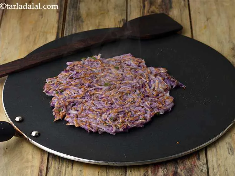 Step 10 – Then turn it over and cook on the other side for 2 minutes or till …