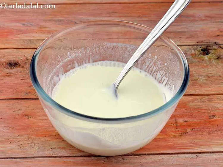 Step 20 – Mix well using a whisk and keep aside.
