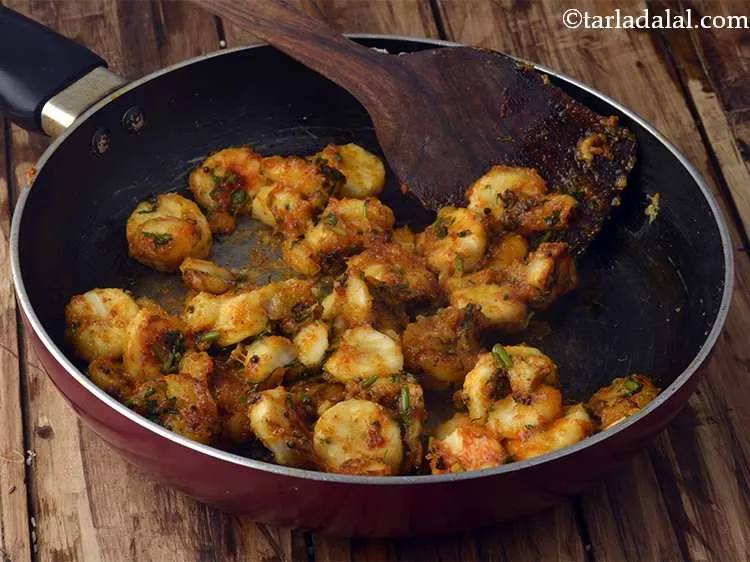 Step 13 – Mix well and cook on a medium flame for 2 minutes, while stirring occasionally. Mix …