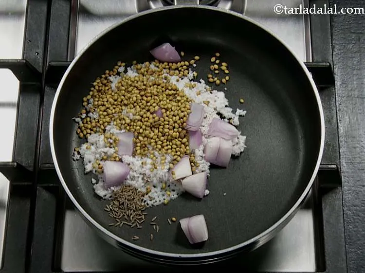 Step 3 – Now add the whole coriander seeds and whole cumin seeds. Both these spices give a …