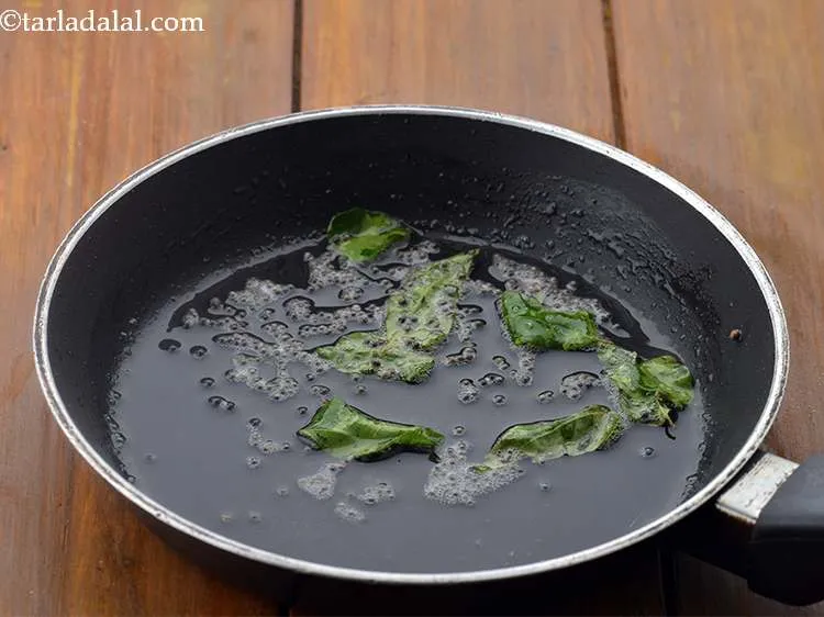 Step 29 – Also add the curry leaves and saut? on a medium flame for 1 minute till …