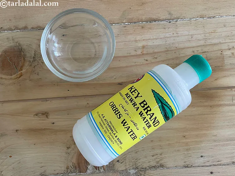 Step 9 – <meta charset="UTF-8" />This is what kewra water looks like.&nbsp;Kewra water is an extract that is …