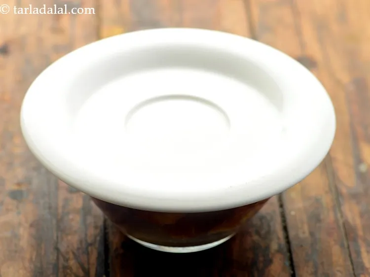 Step 4 – Cover with a lid and keep aside for 30 minutes.&nbsp;