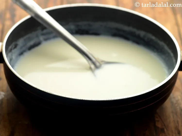 Step 8 – Further. heat milk in a deep non-stick pan and mix well and boil on a …