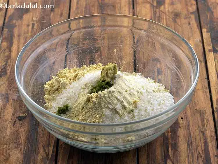 Step 6 – <p>Add the <span style="background-color:rgb(255,255,255);color:rgb(0,0,0);">1 tsp </span><a href="https://www.tarladalal.com/glossary-ginger-green-chilli-paste-adrak-mirch-ki-paste-adrak-mirchi-paste-139i"><u>ginger-green chilli paste</u></a>. My refrigerator is stocked with this …