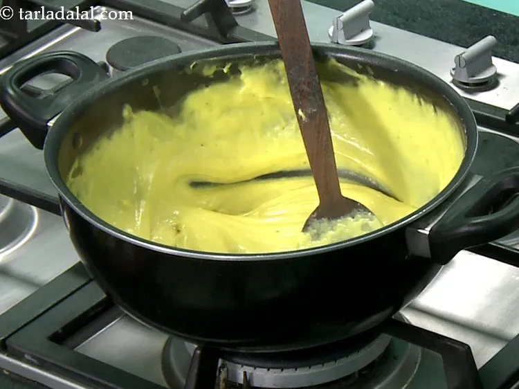 Step 16 – A well cooked batter will look like this.