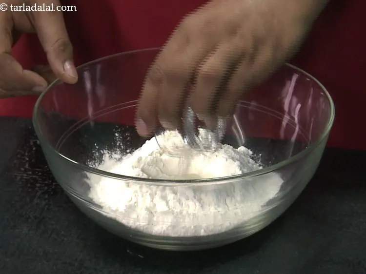 Step 3 – Add vinegar. It is a bleaching agent that provides whiteness to the dough and acid …