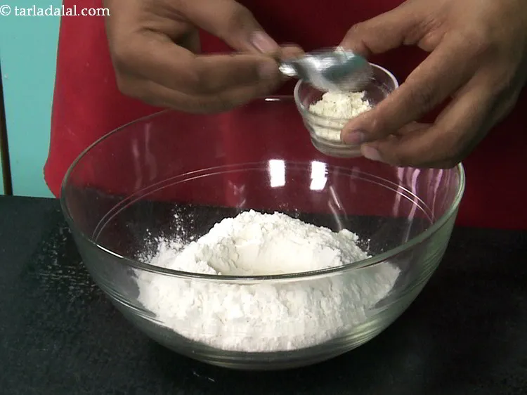 Step 4 – Add gluten to provide our khari biscuit dough with elasticity and stretchability that our regular …