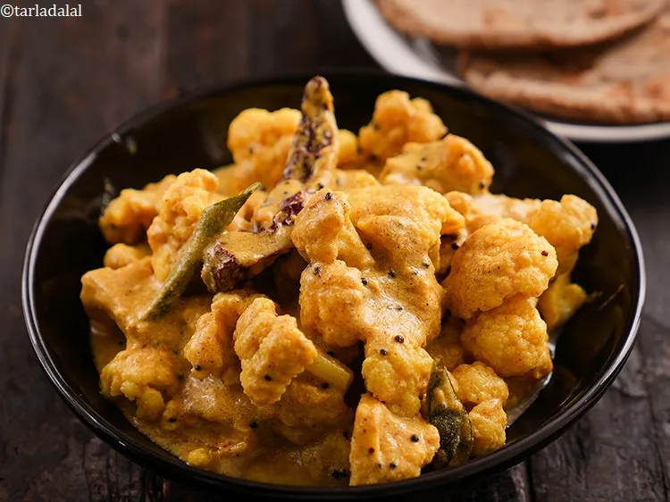 Step 38 – Put <strong>dahi wali gobhi recipe | zero oil dahi gobhi ki sabzi | Indian cauliflower …