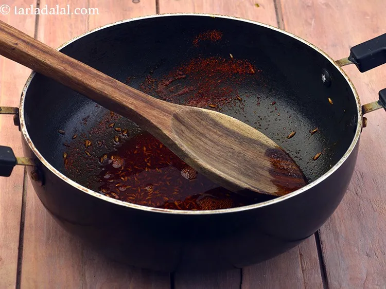 Step 18 – Saut&eacute; on a medium flame for a few seconds.