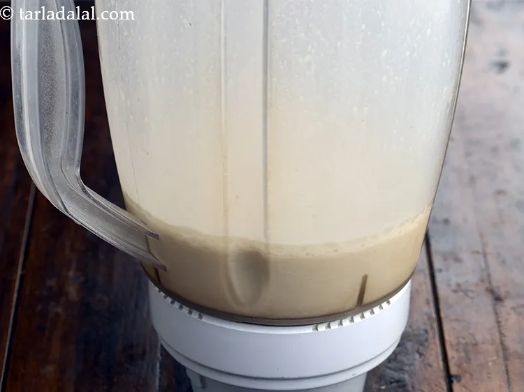 Step 11 – Blend in a mixer till smooth.<br /> &nbsp;
